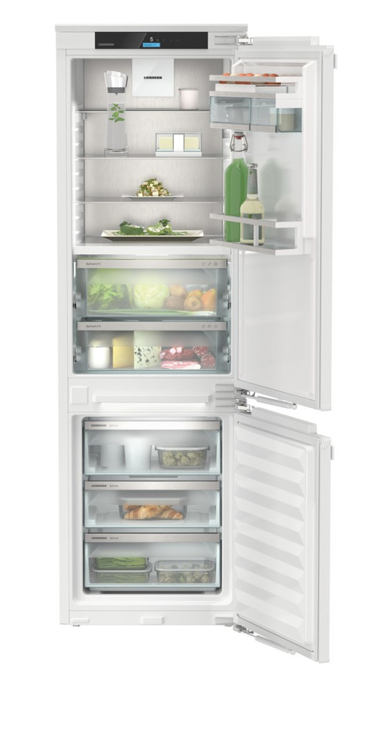 Двухкамерные встраиваемые холодильники Liebherr
